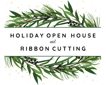 Frankfort Open House and Ribbon Cutting wreath image