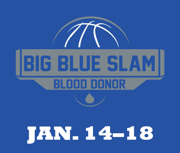 Big Blue Slam Blood donor logo image