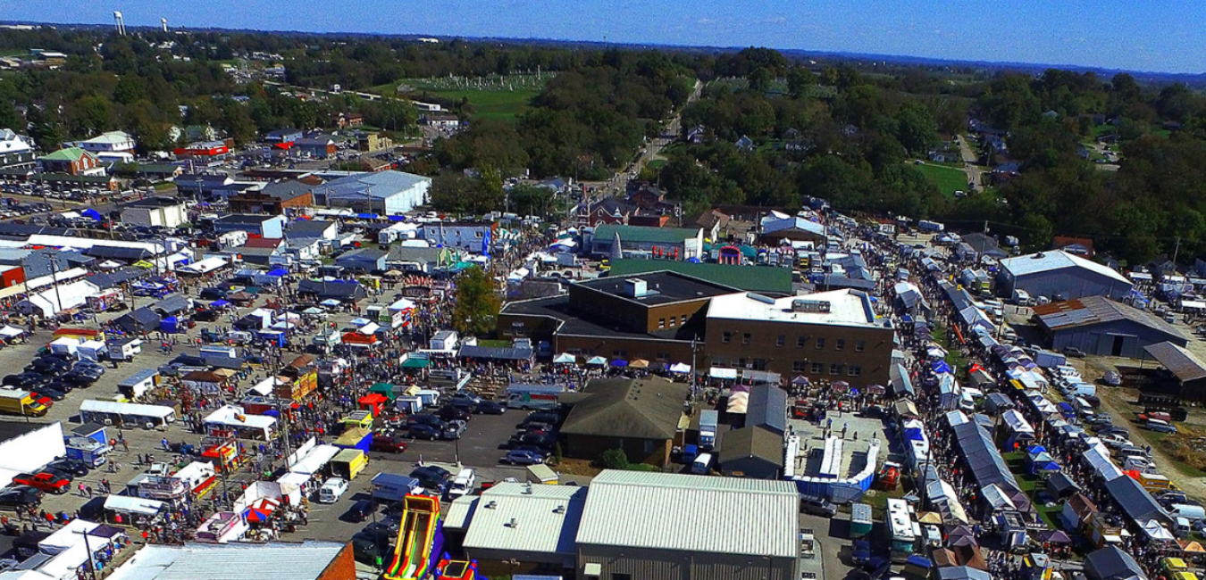 Overview of Mt. Sterling Court Day Festival 