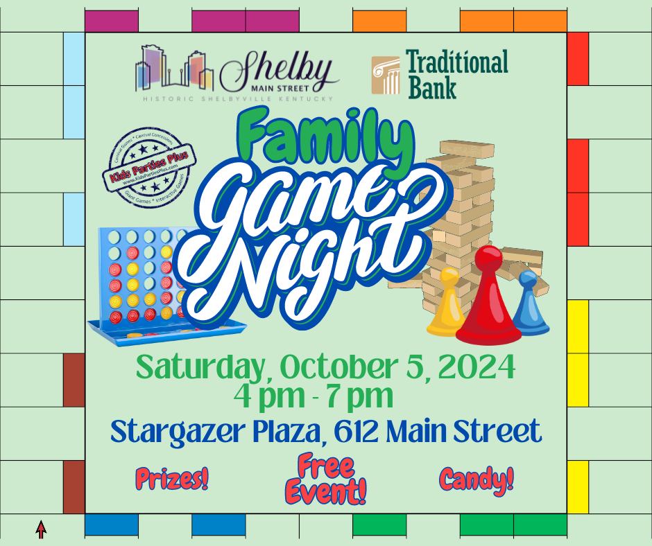 family game night graphic