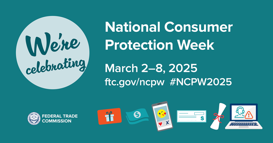 FTC National Consumer Protection Week Identity Theft graphic