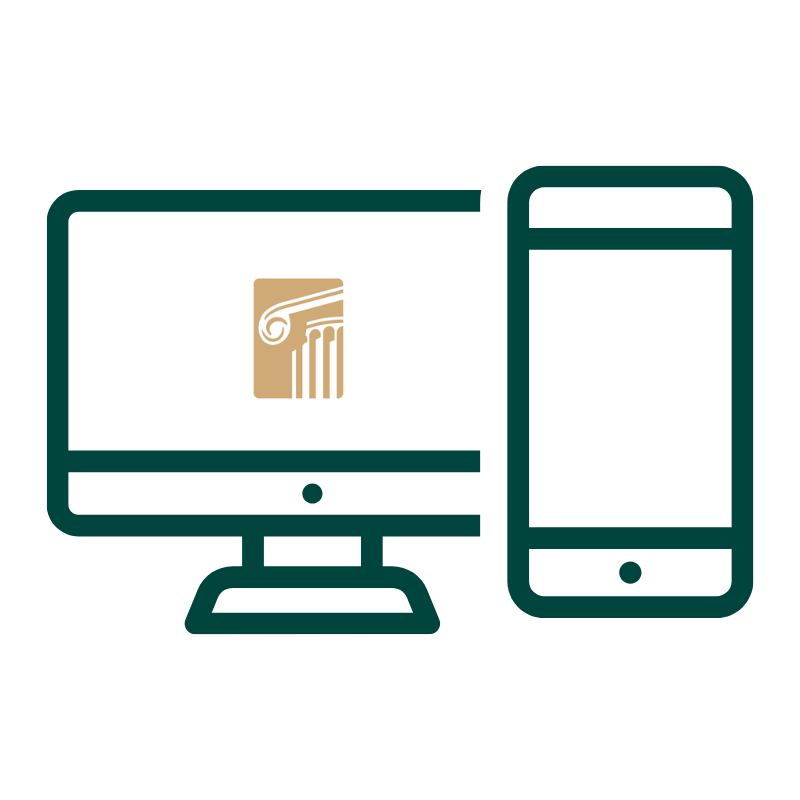 Laptop & mobile phone icon