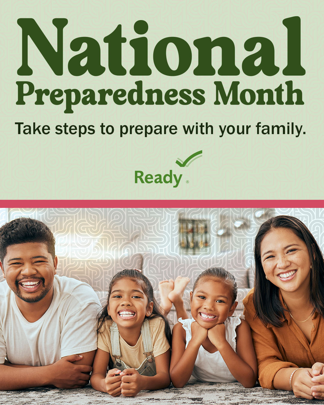 ready gov 2024 take steps to prepare with family graphic