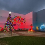 Christmas tree in downtown park Mt. Sterling KY