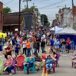 Photo of people from First Friday Market 