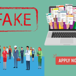 fraudulent holiday seasonal job scams graphic