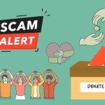 holiday charity scam graphic